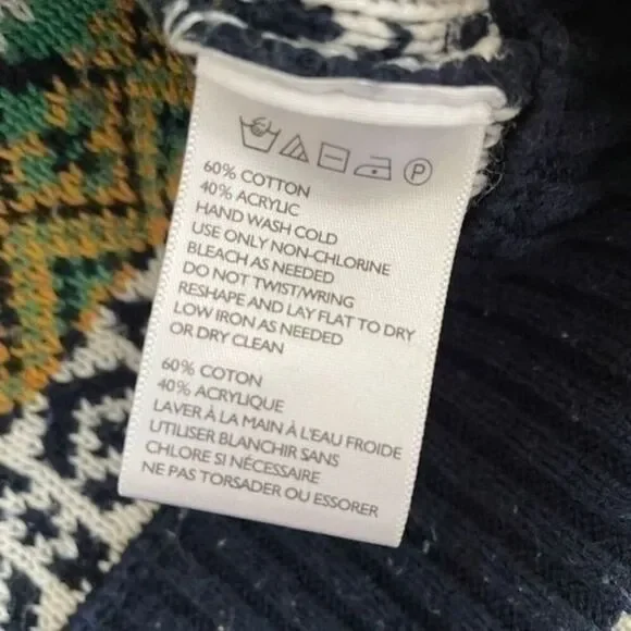 Urban Outfitters BDG Nordic Fair Isle Crop Sweater S - Picture 7 of 7